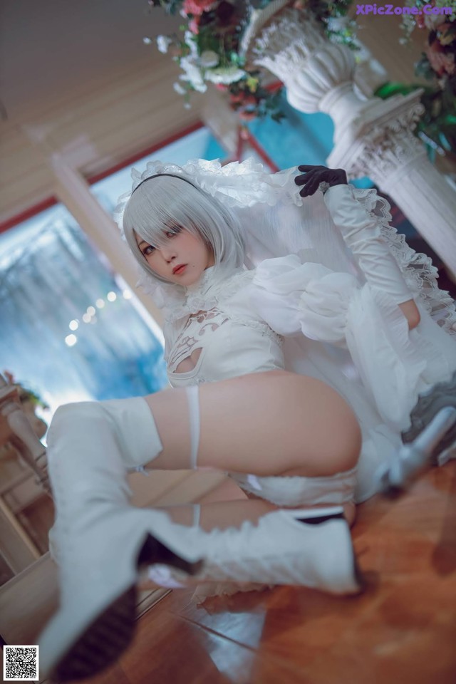 [水淼Aqua] 2B White Version NieR_Automata ニーア オートマタ No.dc2b50