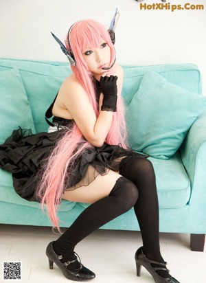 Vocaloid Cosplay - Stockings Bigblackcock Interrcial